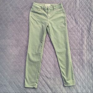 Olive Green Jeans